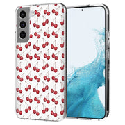 Cherries Print Slim Cover For Samsung Galaxy S (S24, S23, S22, S21 / Plus, FE, Ultra), Print in USA