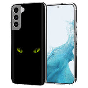 Cat Eyes Print Slim Cover For Samsung Galaxy S (S24, S23, S22, S21 / Plus, FE, Ultra), Print in USA