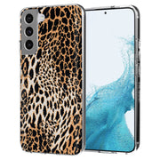 Leopard Pattern Print Slim Cover For Samsung Galaxy S (S24, S23, S22, S21 / Plus, FE, Ultra), Print in USA