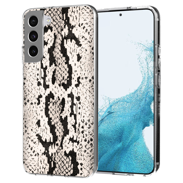 Snake Pattern Print Slim Cover For Samsung Galaxy S (S24, S23, S22, S21 / Plus, FE, Ultra), Print in USA