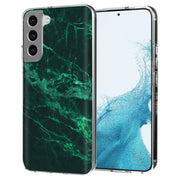 Green Marble Print Slim Cover For Samsung Galaxy S (S24, S23, S22, S21 / Plus, FE, Ultra), Print in USA