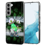 Marijuana Alien Print Slim Cover For Samsung Galaxy S (S24, S23, S22, S21 / Plus, FE, Ultra), Print in USA