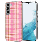 Plaid Pattern 4 Print Slim Cover For Samsung Galaxy S (S24, S23, S22, S21 / Plus, FE, Ultra), Print in USA