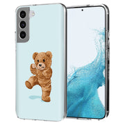 Teddy Fight Print Slim Cover For Samsung Galaxy S (S24, S23, S22, S21 / Plus, FE, Ultra), Print in USA