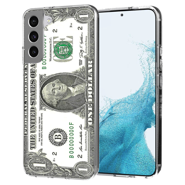 One Dollar Bill Print Slim Cover For Samsung Galaxy S (S24, S23, S22, S21 / Plus, FE, Ultra), Print in USA