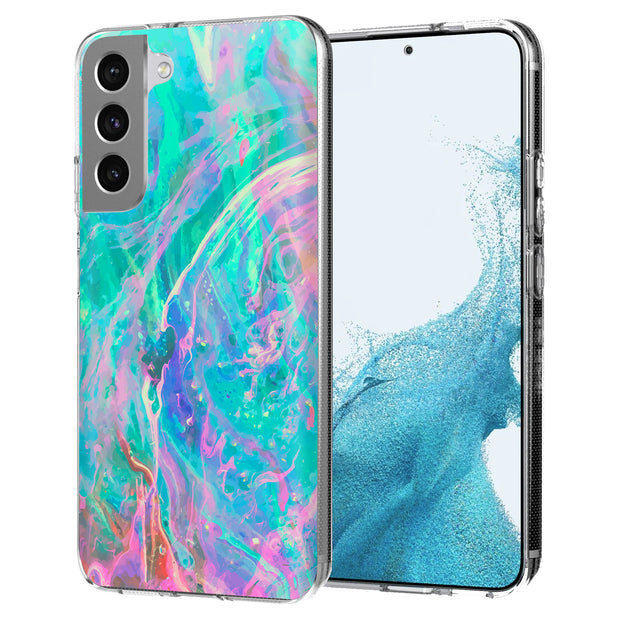 Opal Marble 6 Print Slim Cover For Samsung Galaxy S (S24, S23, S22, S21 / Plus, FE, Ultra), Print in USA