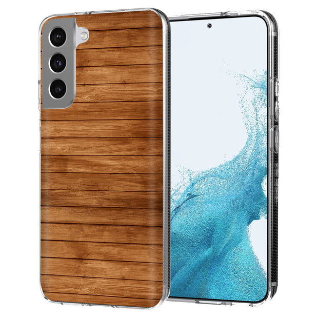 Wood 14 Print Slim Cover For Samsung Galaxy S (S24, S23, S22, S21 / Plus, FE, Ultra), Print in USA