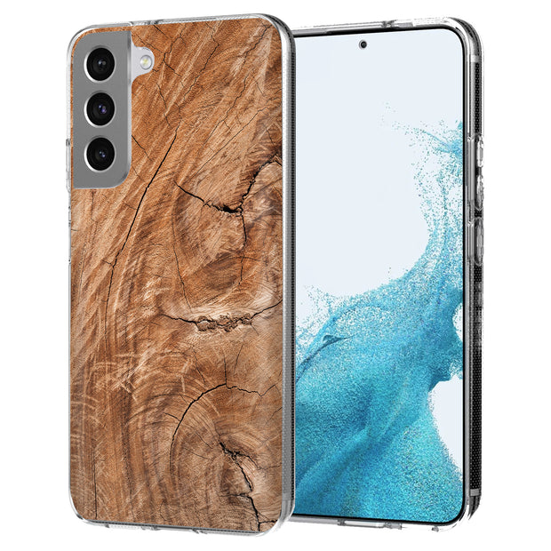 Wood 18 Print Slim Cover For Samsung Galaxy S (S24, S23, S22, S21 / Plus, FE, Ultra), Print in USA