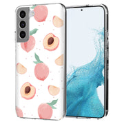 Juicy Peach Print Slim Cover For Samsung Galaxy S (S24, S23, S22, S21 / Plus, FE, Ultra), Print in USA