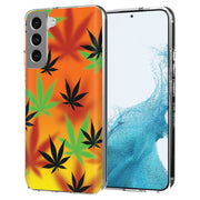 Color Marijuana Print Slim Cover For Samsung Galaxy S (S24, S23, S22, S21 / Plus, FE, Ultra), Print in USA