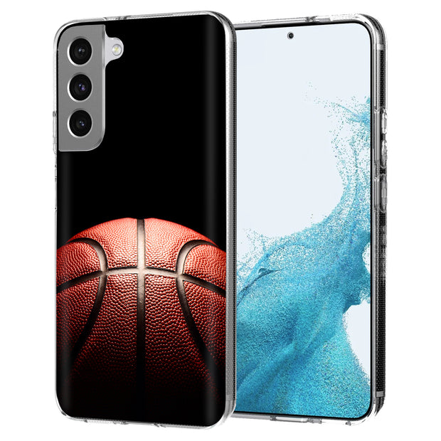 Basketball Fade Print Slim Cover For Samsung Galaxy S (S24, S23, S22, S21 / Plus, FE, Ultra), Print in USA