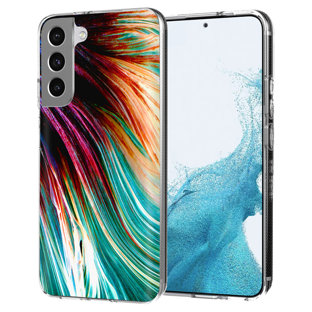 Fish Scales Print Slim Cover For Samsung Galaxy S (S24, S23, S22, S21 / Plus, FE, Ultra), Print in USA