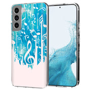 Music Note Print Slim Cover For Samsung Galaxy S (S24, S23, S22, S21 / Plus, FE, Ultra), Print in USA