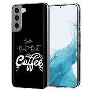 First Coffee Print Slim Cover For Samsung Galaxy S (S24, S23, S22, S21 / Plus, FE, Ultra), Print in USA