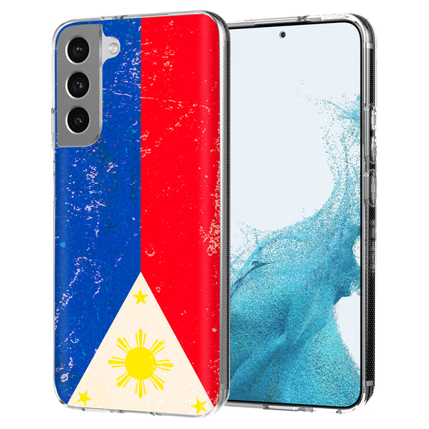 Philippines 2 Print Slim Cover For Samsung Galaxy S (S24, S23, S22, S21 / Plus, FE, Ultra), Print in USA