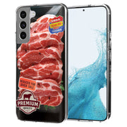 Beef Print Slim Cover For Samsung Galaxy S (S24, S23, S22, S21 / Plus, FE, Ultra), Print in USA