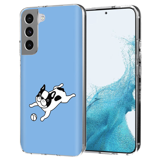 Bulldog 1 Print Slim Cover For Samsung Galaxy S (S24, S23, S22, S21 / Plus, FE, Ultra), Print in USA