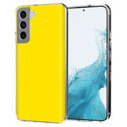 Yellow Print Slim Cover For Samsung Galaxy S (S24, S23, S22, S21 / Plus, FE, Ultra), Print in USA