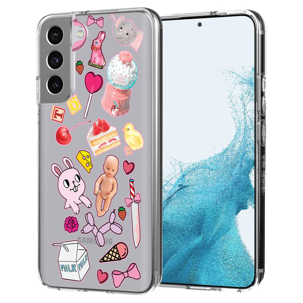 Baby Collage Print Slim Cover For Samsung Galaxy S (S24, S23, S22, S21 / Plus, FE, Ultra), Print in USA