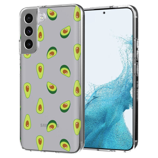 Funny Avocado 8 Print Slim Cover For Samsung Galaxy S (S24, S23, S22, S21 / Plus, FE, Ultra), Print in USA