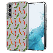 Chili Pepper 3 Print Slim Cover For Samsung Galaxy S (S24, S23, S22, S21 / Plus, FE, Ultra), Print in USA