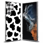 Cow Pattern Print Slim Cover For Samsung Galaxy S (S24, S23, S22, S21 / Plus, FE, Ultra), Print in USA