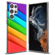 Rainbow Pride Print Slim Cover For Samsung Galaxy S (S24, S23, S22, S21 / Plus, FE, Ultra), Print in USA