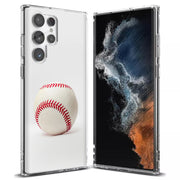 Baseball Sport Print Slim Cover For Samsung Galaxy S (S24, S23, S22, S21 / Plus, FE, Ultra), Print in USA