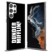Dunder Mifflin Print Slim Cover For Samsung Galaxy S (S24, S23, S22, S21 / Plus, FE, Ultra), Print in USA