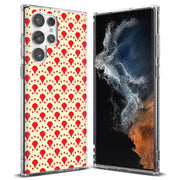 Floral 07 Print Slim Cover For Samsung Galaxy S (S24, S23, S22, S21 / Plus, FE, Ultra), Print in USA