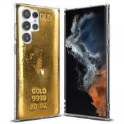 Gold Bar 3 Print Slim Cover For Samsung Galaxy S (S24, S23, S22, S21 / Plus, FE, Ultra), Print in USA