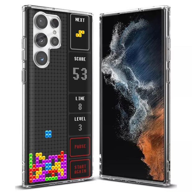 Retro Games 2 Print Slim Cover For Samsung Galaxy S (S24, S23, S22, S21 / Plus, FE, Ultra), Print in USA