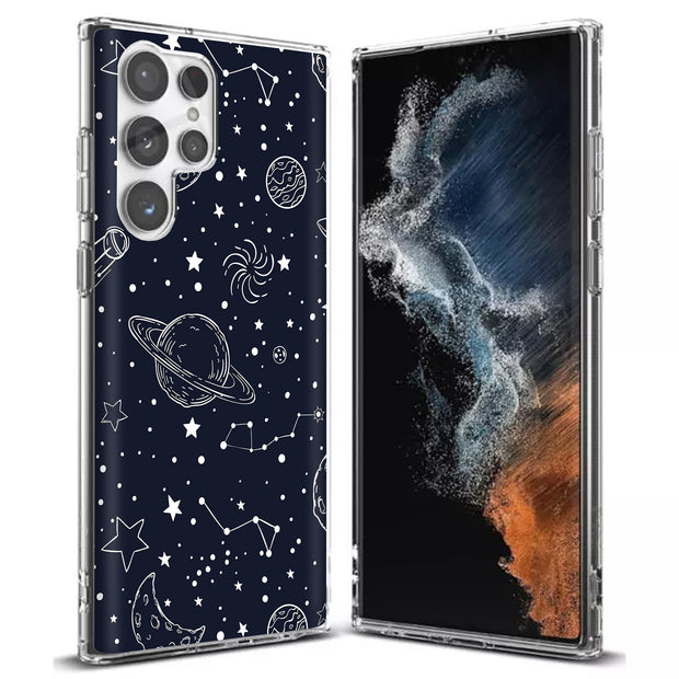 Stars Planet 11 Print Slim Cover For Samsung Galaxy S (S24, S23, S22, S21 / Plus, FE, Ultra), Print in USA