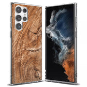 Wood 18 Print Slim Cover For Samsung Galaxy S (S24, S23, S22, S21 / Plus, FE, Ultra), Print in USA