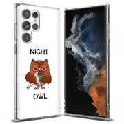 Night Owl  Print Slim Cover For Samsung Galaxy S (S24, S23, S22, S21 / Plus, FE, Ultra), Print in USA