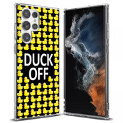 Duck OFF Print Slim Cover For Samsung Galaxy S (S24, S23, S22, S21 / Plus, FE, Ultra), Print in USA