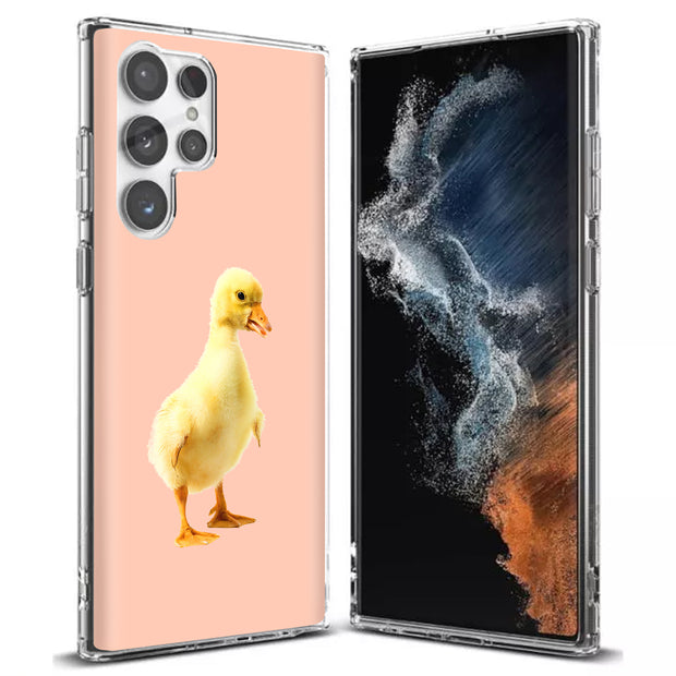 Duck Photo Print Slim Cover For Samsung Galaxy S (S24, S23, S22, S21 / Plus, FE, Ultra), Print in USA