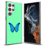 Butterfly Photo Print Slim Cover For Samsung Galaxy S (S24, S23, S22, S21 / Plus, FE, Ultra), Print in USA