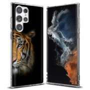 Tiger Photo Print Slim Cover For Samsung Galaxy S (S24, S23, S22, S21 / Plus, FE, Ultra), Print in USA