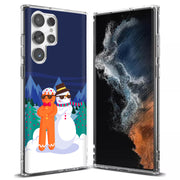 Cool Snowman Print Slim Cover For Samsung Galaxy S (S24, S23, S22, S21 / Plus, FE, Ultra), Print in USA