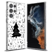 Wish You A Xmas Print Slim Cover For Samsung Galaxy S (S24, S23, S22, S21 / Plus, FE, Ultra), Print in USA