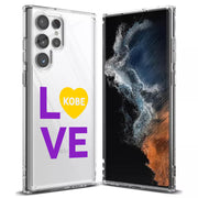 Love Kobe 3 Print Slim Cover For Samsung Galaxy S (S24, S23, S22, S21 / Plus, FE, Ultra), Print in USA