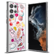 Baby Collage Print Slim Cover For Samsung Galaxy S (S24, S23, S22, S21 / Plus, FE, Ultra), Print in USA