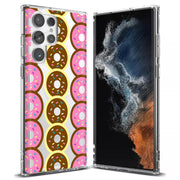 Donuts Print Slim Cover For Samsung Galaxy S (S24, S23, S22, S21 / Plus, FE, Ultra), Print in USA