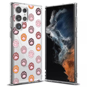 Cat Paw 3 Print Slim Cover For Samsung Galaxy S (S24, S23, S22, S21 / Plus, FE, Ultra), Print in USA