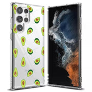 Funny Avocado 8 Print Slim Cover For Samsung Galaxy S (S24, S23, S22, S21 / Plus, FE, Ultra), Print in USA