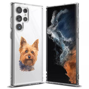 Dog Painting 9 Print Slim Cover For Samsung Galaxy S (S24, S23, S22, S21 / Plus, FE, Ultra), Print in USA