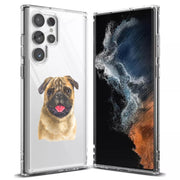 Dog Painting j Print Slim Cover For Samsung Galaxy S (S24, S23, S22, S21 / Plus, FE, Ultra), Print in USA