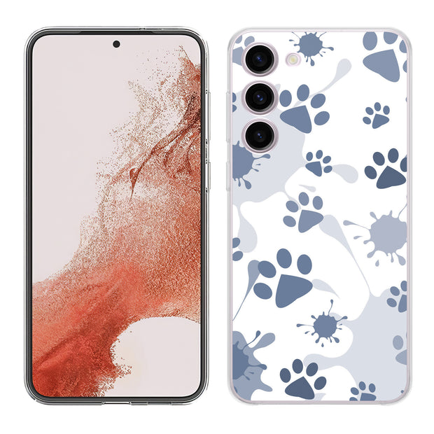 Paw Color 3 Print Slim Cover For Samsung Galaxy S (S24, S23, S22, S21 / Plus, FE, Ultra), Print in USA