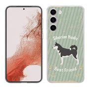 Husky Dog Print Slim Cover For Samsung Galaxy S (S24, S23, S22, S21 / Plus, FE, Ultra), Print in USA